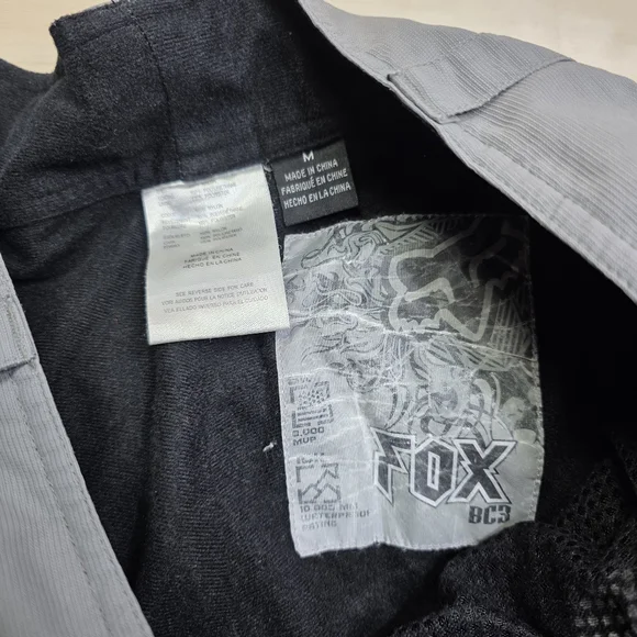 Fox Racing Snowboard Pants Men's Cargo Men's Skull Size Medium